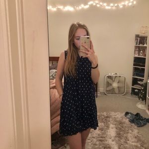 Navy blue old navy dress